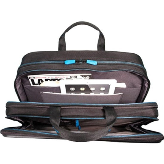 Mobile Edge Alienware Vindicator AWV15BC2.0 Carrying Case (Briefcase) for 15" Notebook - Black, Teal AWV15BC-2.0