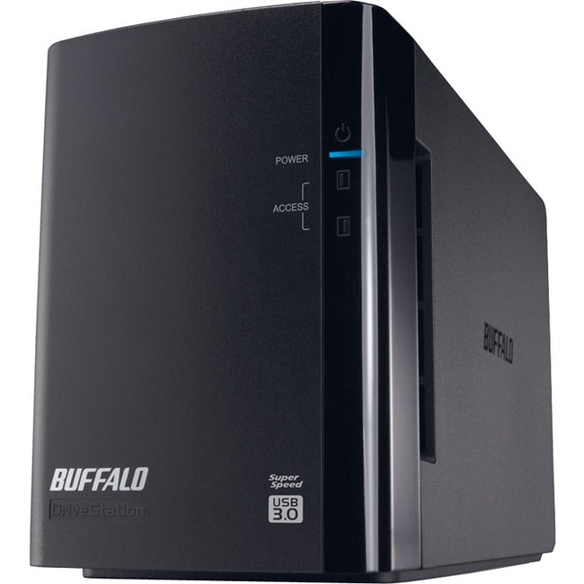 BUFFALO DriveStation Duo USB 3.0 2-Drive 4 TB Desktop DAS (HD-WH4TU3R1) HD-WH4TU3R1
