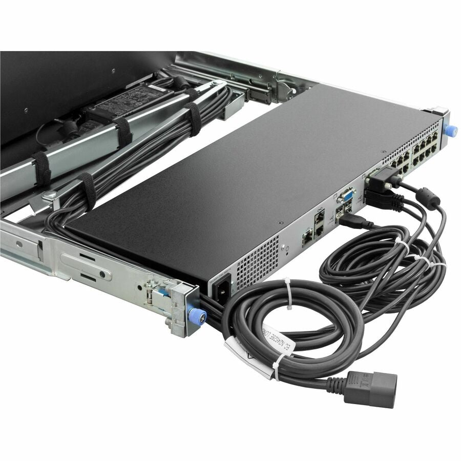 Vertiv Avocent LRA Rack Console 18.5" LCD Widescreen,8-Port, Keyboard with Touchpad LRA185KMM8D-G01