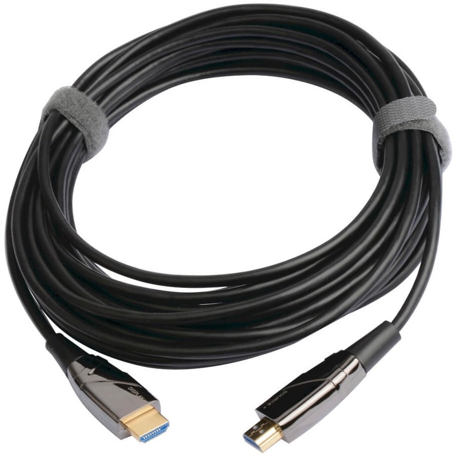 Eaton Tripp Lite Series 4K HDMI Fiber Active Optical Cable (AOC) - 4K 60 Hz, HDR, 4:4:4 (M/M), 10 m (33 ft.) P568-10M-FBR