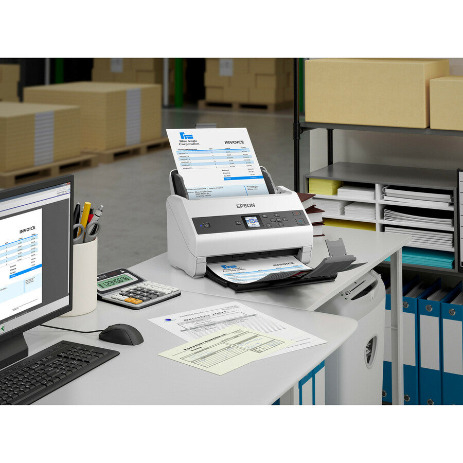 Epson WorkForce DS-970 Sheetfed Scanner - 600 dpi Optical B11B251201