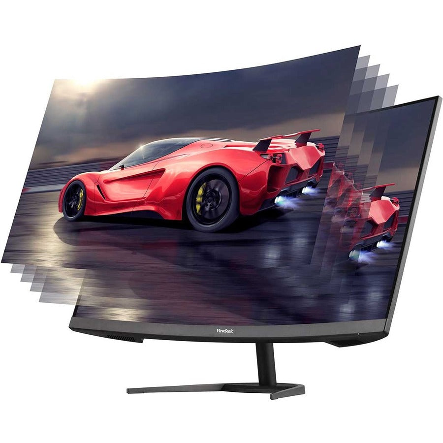 ViewSonic OMNI VX2718-PC-MHD 27 Inch Curved 1080p 1ms 165Hz Gaming Monitor with Adaptive Sync, Eye Care, HDMI and Display Port VX2718-PC-MHD