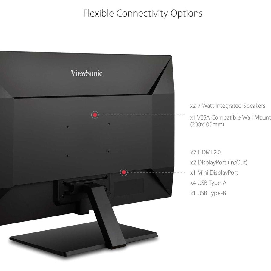 ViewSonic VX4381-4K 43 Inch Ultra HD MVA 4K Monitor Widescreen with HDR10 Support, Eye Care, HDMI, USB, DisplayPort for Home and Office VX4381-4K