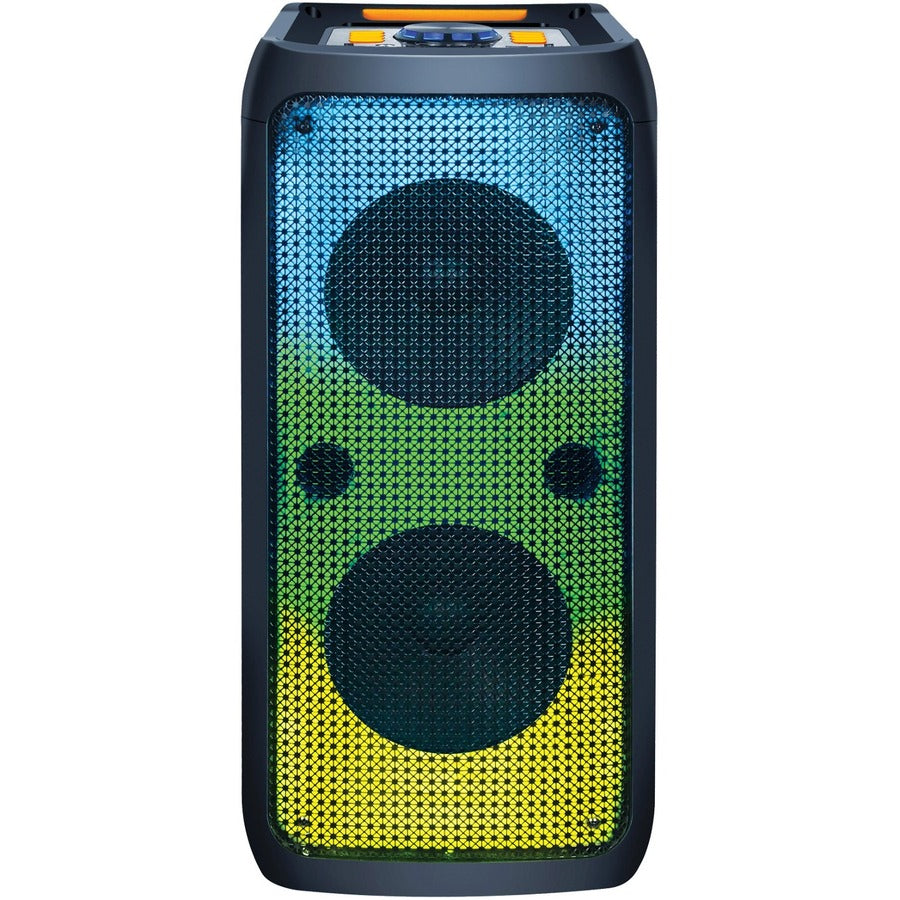 IQ Sound IQ-7028DJBT Portable Bluetooth Speaker System - 36 W RMS - Black IQ-7028DJBT