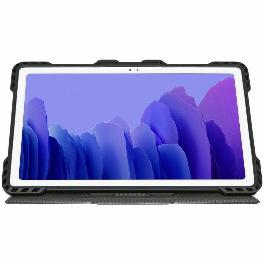 Targus Pro-Tek THZ888GL Carrying Case (Folio) for 10.4" Samsung Galaxy Tab A7 Tablet - Black/Charcoal THZ888GL