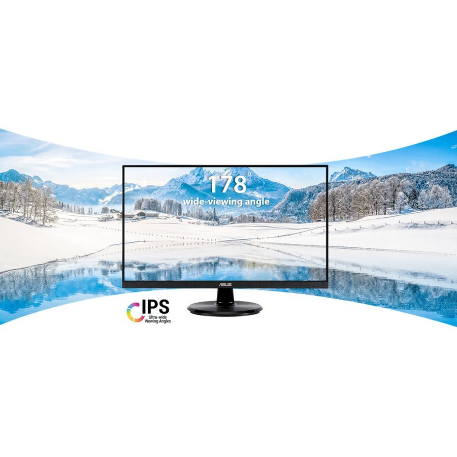 Asus VA24DQ 24" Class Full HD LCD Monitor - 16:9 - Black VA24DQ