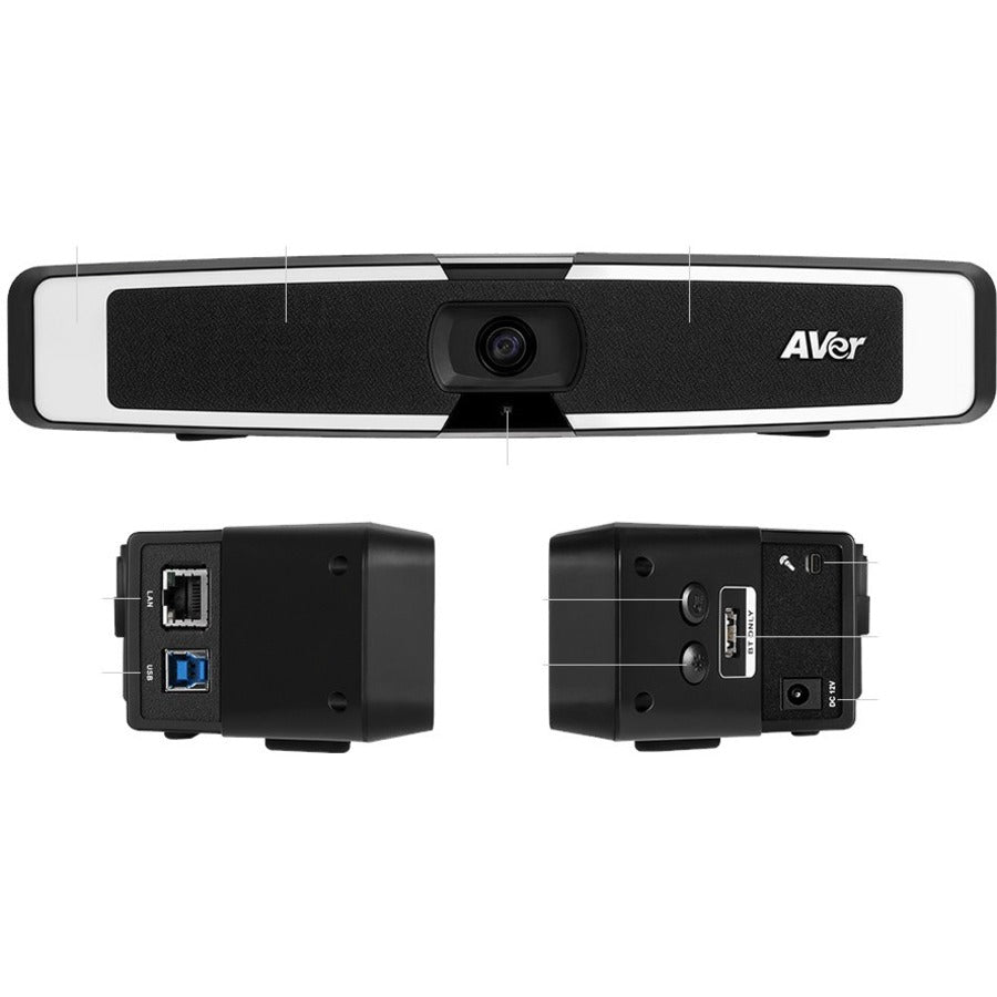 AVer VB130 Video Conferencing Camera - 60 fps - USB 3.1 (Gen 1) Type B COMMVB130