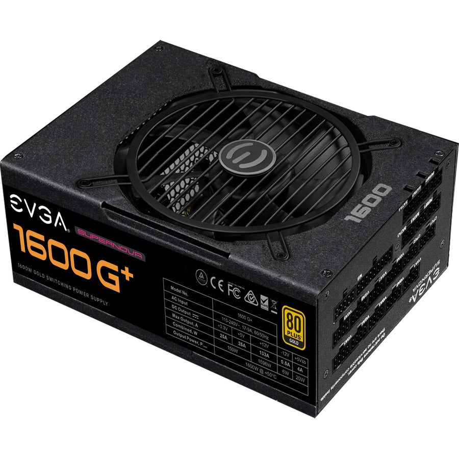 EVGA SuperNOVA 1600 G+ 1600W Power Supply 220-GP-1600-X1