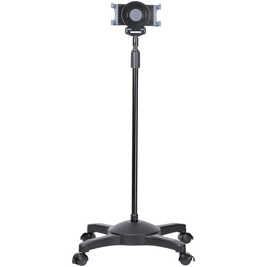 StarTech.com Mobile Tablet Stand with wheels, Height Adjustable Cart, Universal Rolling Tablet Stand for 7 - 11in w/ Detachable Holder, TAA STNDTBLTMOB