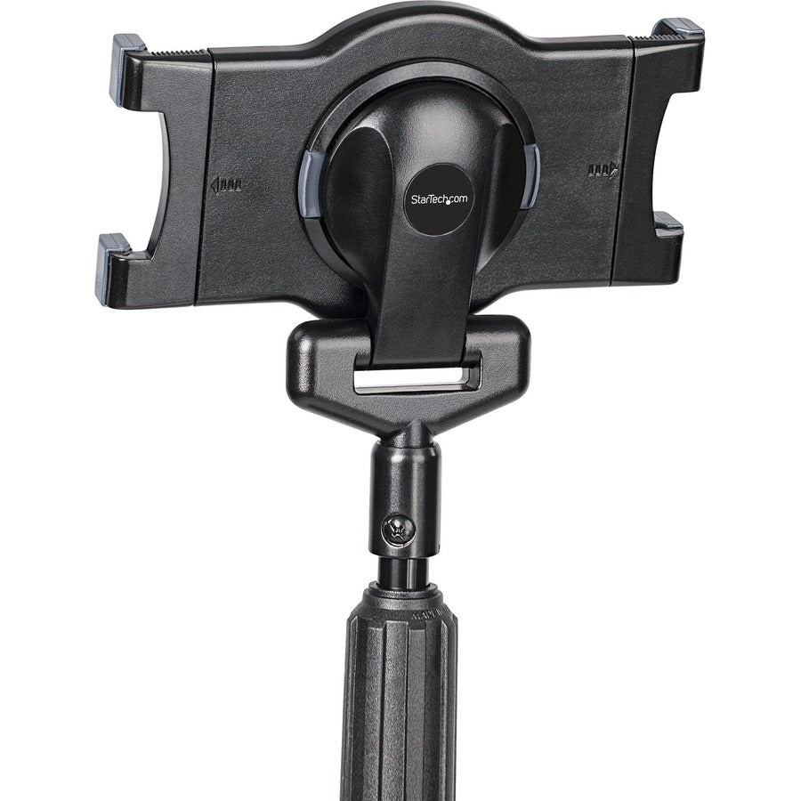 StarTech.com Mobile Tablet Stand with wheels, Height Adjustable Cart, Universal Rolling Tablet Stand for 7 - 11in w/ Detachable Holder, TAA STNDTBLTMOB