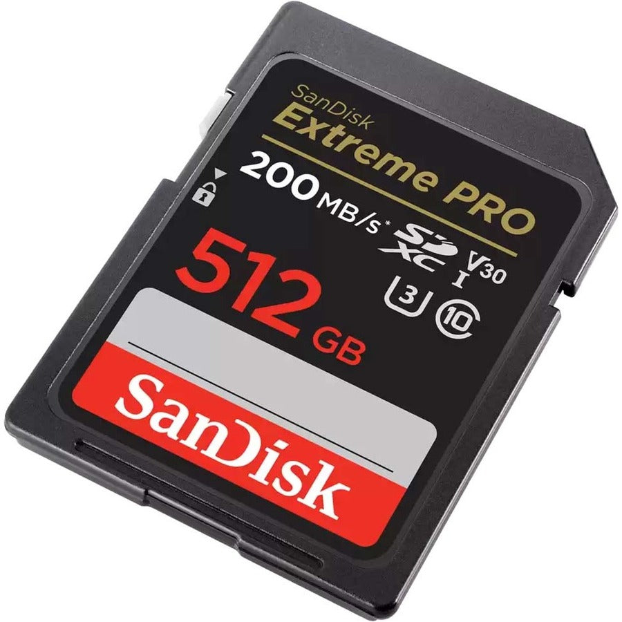 SanDisk Extreme PRO 512 GB Class 3/UHS-I (U3) V30 SDXC SDSDXXD-512G-ANCIN