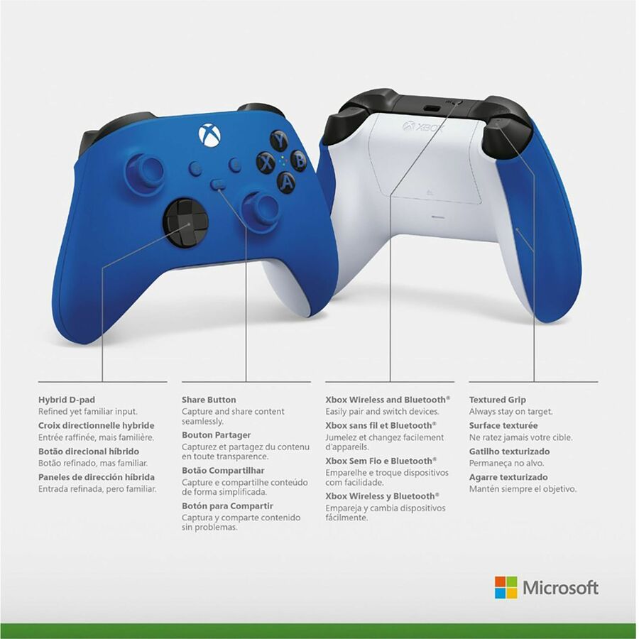 Microsoft Xbox Series X S Controller Blue QAU-00065
