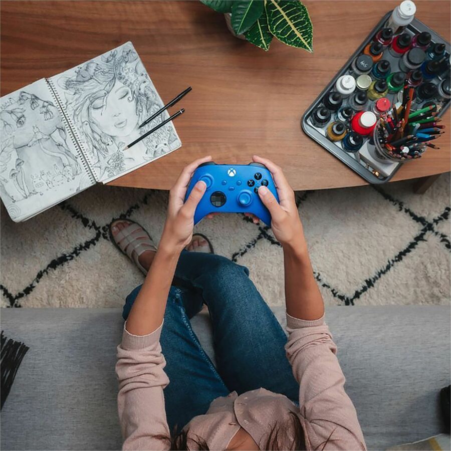 Microsoft Xbox Series X S Controller Blue QAU-00065