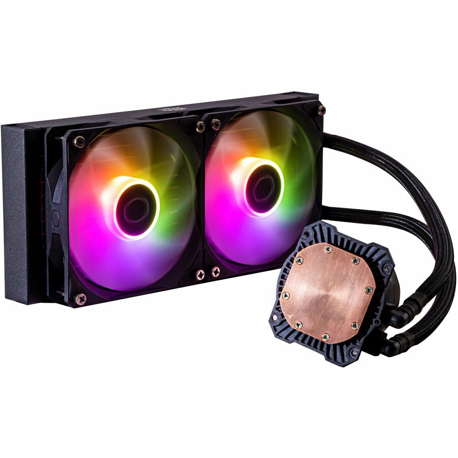 Cooler Master MasterLiquid 240L Core ARGB Cooling Fan/Radiator/Pump MLW-D24M-A18PZ-R1