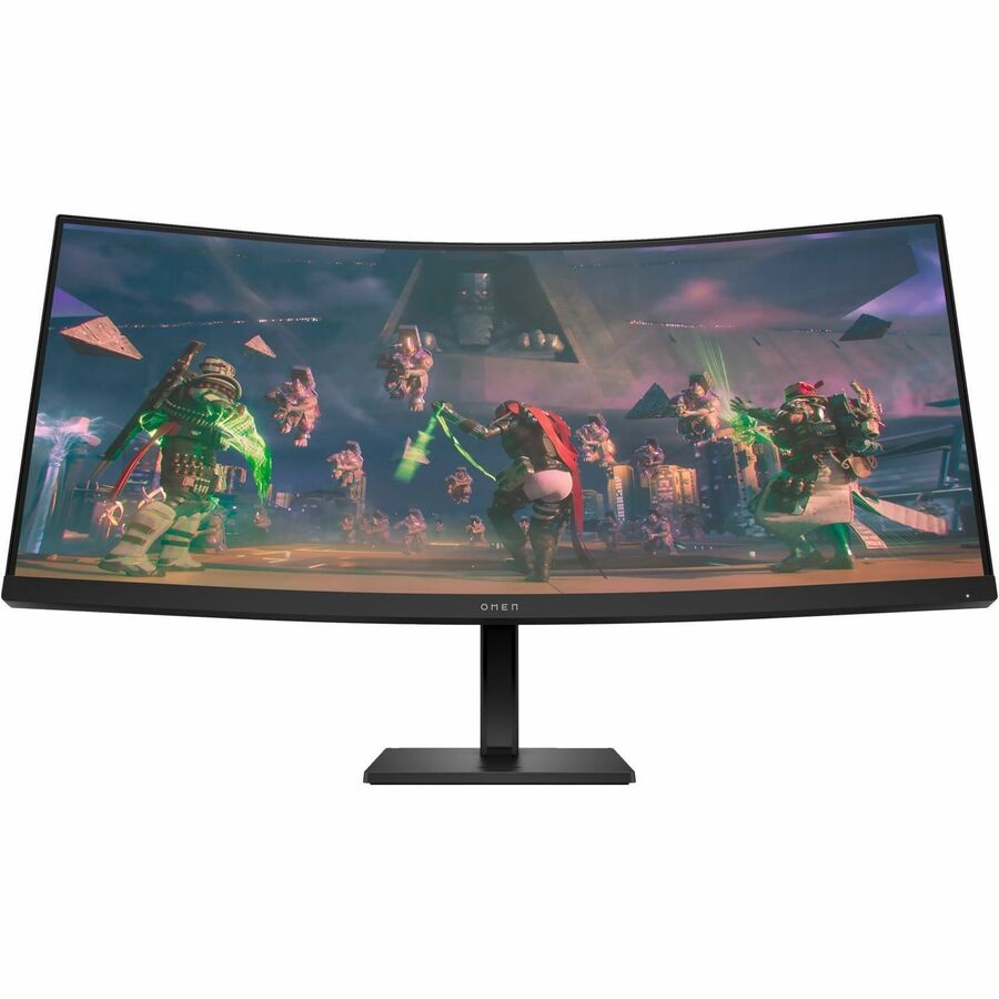 OMEN 34c 34" Class UW-QHD Curved Screen Gaming LCD Monitor - 21:9 780K8AA#ABA