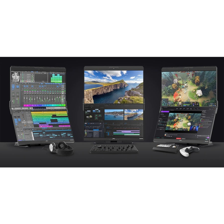 Mobile Pixels Geminos X 24" Class Webcam LCD Touchscreen Monitor 116-1001P02