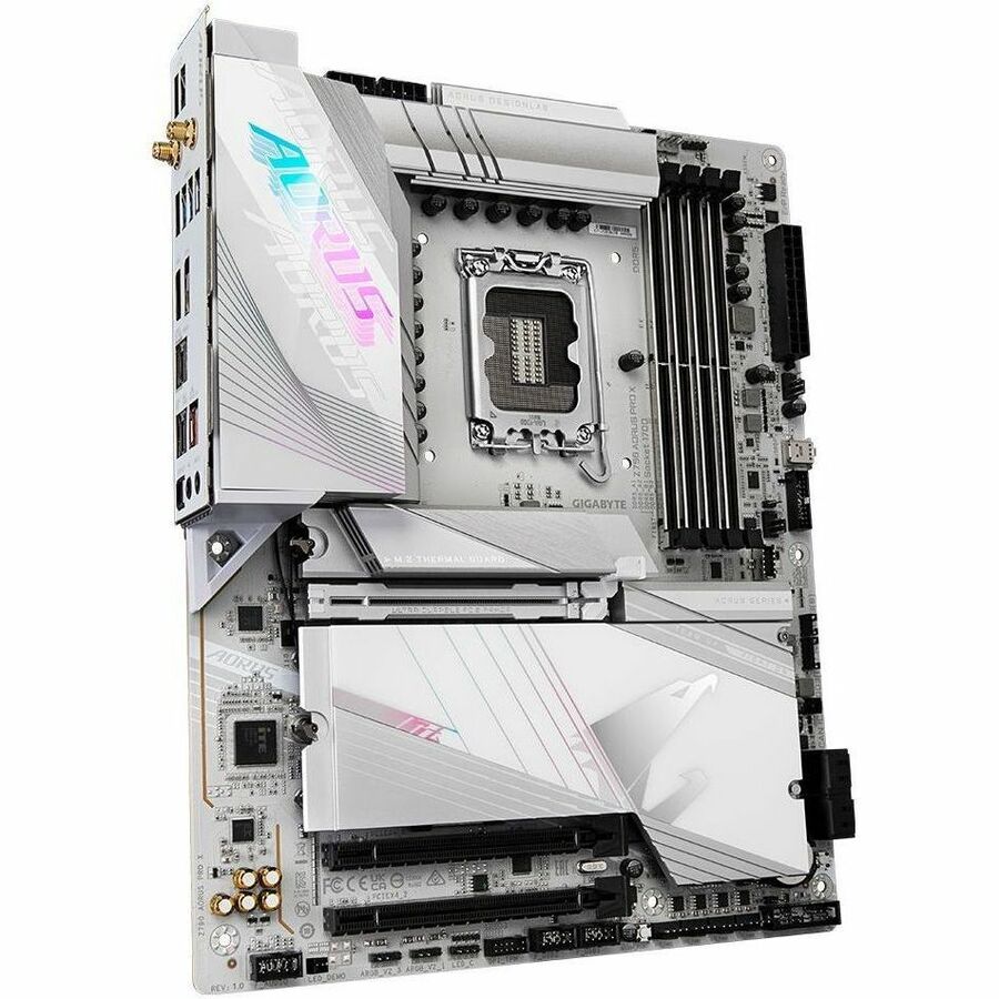 Aorus Ultra Durable Z790 AORUS PRO X Gaming Desktop Motherboard - Intel Z790 Chipset - Socket LGA-1700 - ATX Z790 AORUS PRO X