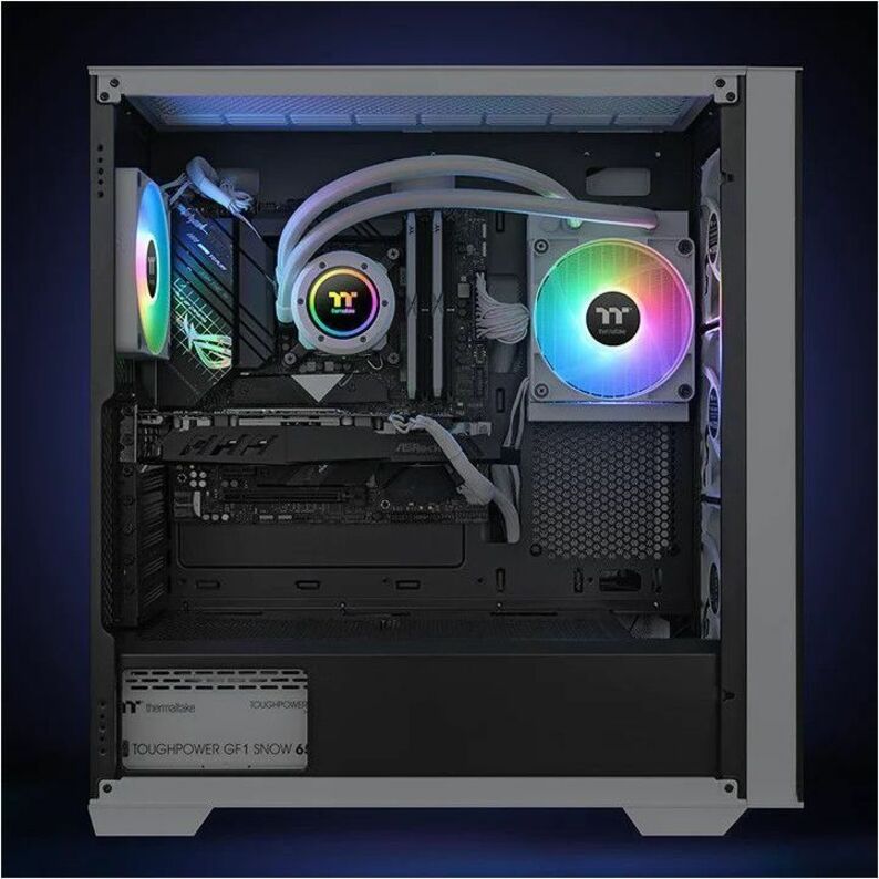 Thermaltake TH120 V2 ARGB Sync All-In-One Liquid Cooler - Snow Edition CL-W363-PL12SW-A