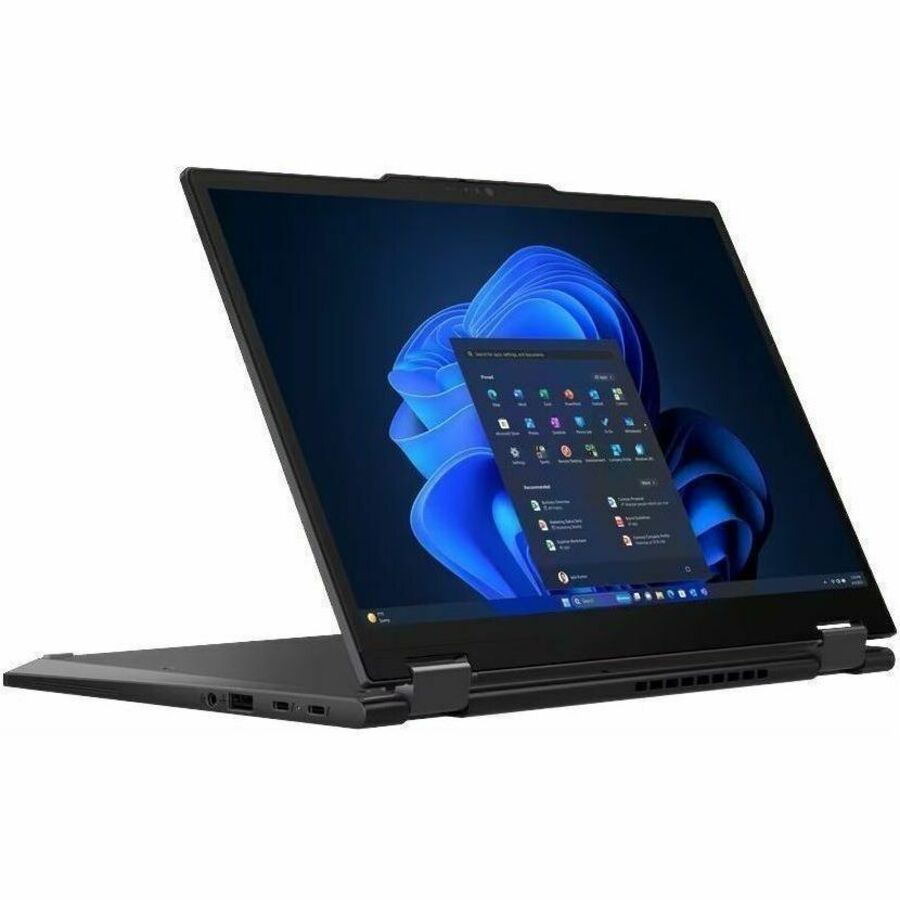Lenovo ThinkPad X13 Gen 5 21LW002BUS 13.3" Touchscreen Convertible 2 in 1 Notebook - WUXGA - Intel Core Ultra 7 165U - vPro Technology - 16 GB - 1 TB SSD - English Keyboard - Black 21LW002BUS