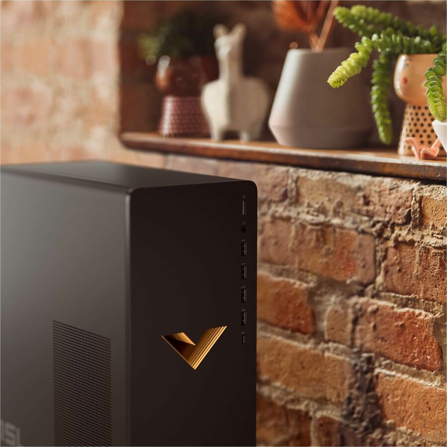 VICTUS TG02-2000i TG02-2069 Gaming Desktop Computer - Intel Core i5 14th Gen i5-14400F - 16 GB - 1 TB SSD - Tower - Mica Silver Metal - Refurbished 9J5K3AAR#ABL