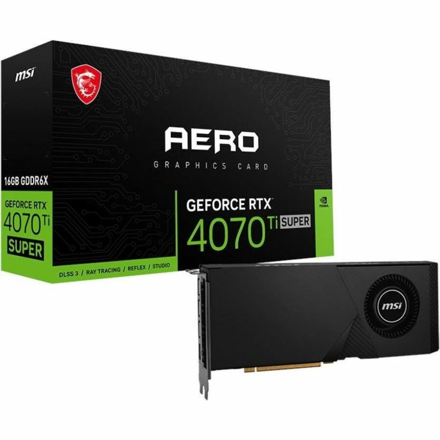 MSI NVIDIA GeForce RTX 4070 Ti SUPER Graphic Card - 16 GB GDDR6X G407TS16A