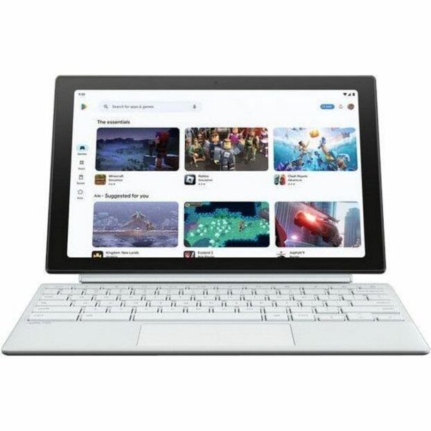 Asus Chromebook Detachable CM30 CM3001DM2A-YZ88T-S 10.5" Touchscreen Rugged Detachable 2 in 1 Chromebook - WUXGA - Octa-core (ARM Cortex A76 + Cortex A55) - 8 GB - 128 GB Flash Memory - Fog Silver CM3001DM2A-YZ88T-S