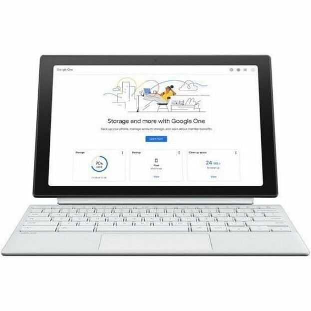 Asus Chromebook Detachable CM30 CM3001DM2A-YZ88T-S 10.5" Touchscreen Rugged Detachable 2 in 1 Chromebook - WUXGA - Octa-core (ARM Cortex A76 + Cortex A55) - 8 GB - 128 GB Flash Memory - Fog Silver CM3001DM2A-YZ88T-S