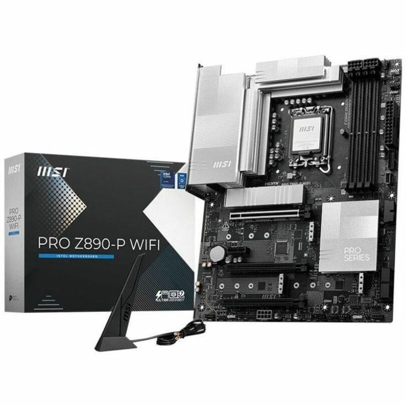 MSI PRO Z890-P WIFI ATX MOTHERBOARD LGA 1851 for Intel Core Ultra CPU Z890PWIFI