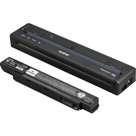 Brother PocketJet 8 Mobile Direct Thermal Printer - Monochrome - Portable - Label Print - USB - Bluetooth PJ863L