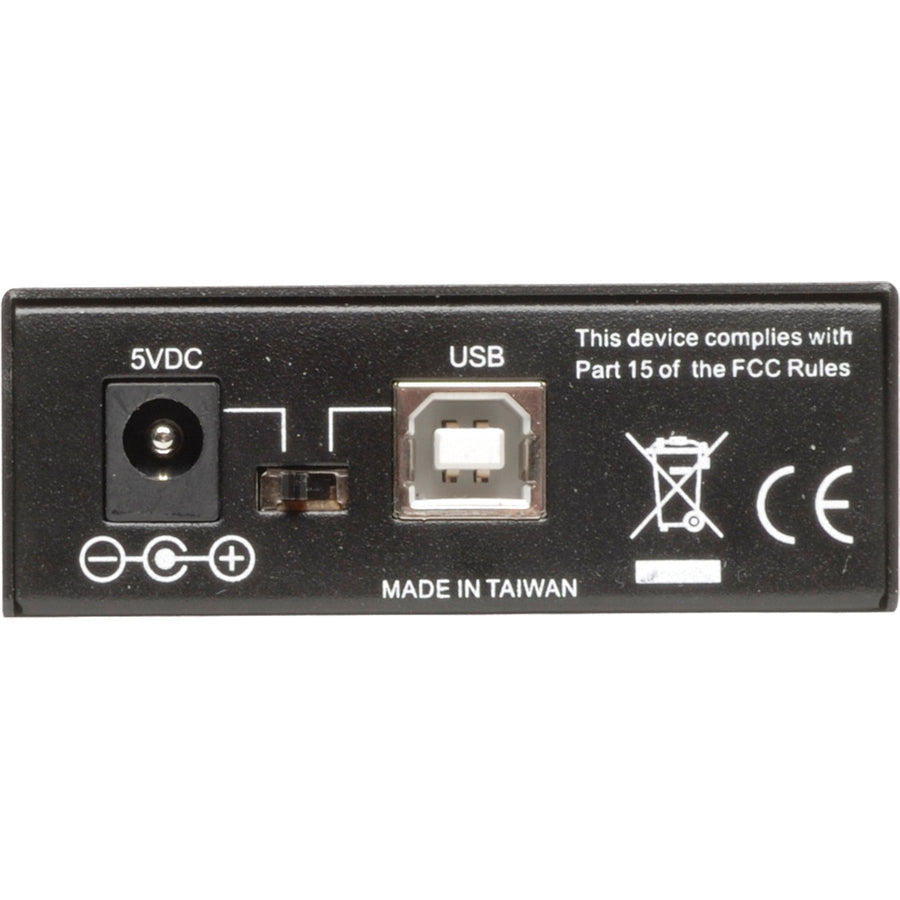 Tripp Lite by Eaton Multimode Fiber to Ethernet Media Converter, 10/100BaseT to 100BaseFX-ST, 2km, 1310nm N784-001-ST