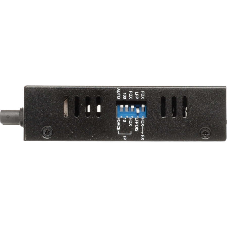 Tripp Lite by Eaton Multimode Fiber to Ethernet Media Converter, 10/100BaseT to 100BaseFX-ST, 2km, 1310nm N784-001-ST