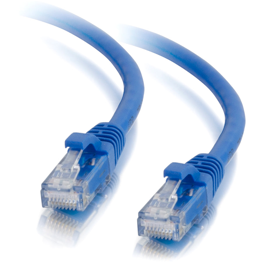 C2G 25ft Cat5e Ethernet Cable - Snagless Unshielded (UTP) - Blue 15212