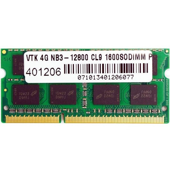 VisionTek 4GB DDR3 1600 MHz (PC3-12800) CL9 SODIMM - Notebook 900451
