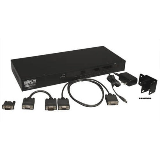 Tripp Lite by Eaton 8-Port 1U Rack-Mount USB/PS2 KVM Switch with On-Screen Display B042-008