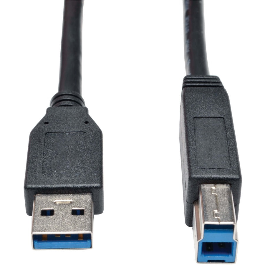 Eaton Tripp Lite Series USB 3.2 Gen 1 SuperSpeed Device Cable (A to B M/M) Black, 15 ft. (4.57 m) U322-015-BK