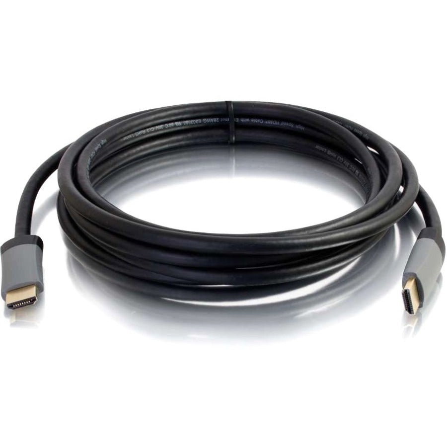 C2G 35ft 4K HDMI Cable with Ethernet - High Speed - In-Wall CL-2 Rated 50634