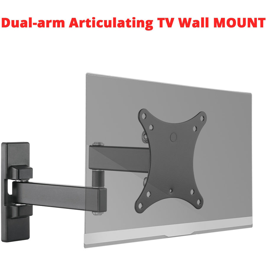 SIIG Articulating Full Motion LCD / TV Monitor Mount - 13" to 27" CE-MT1B12-S2