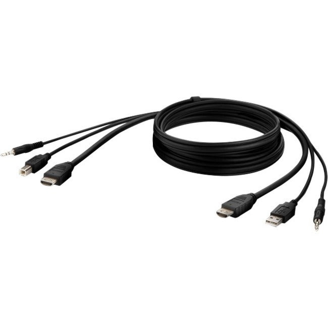 Belkin TAA HDMI/USB/AUD CBL,HDMI M/M; USB A/B, 6' F1DN1CCBL-HH6T