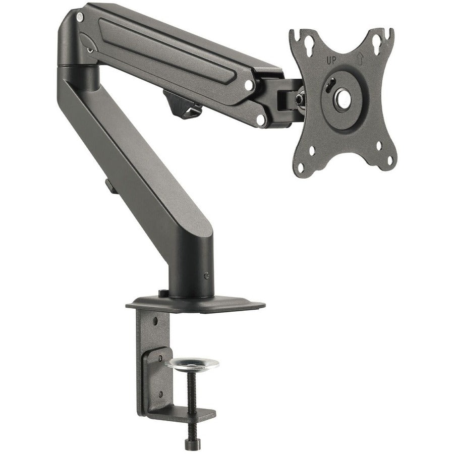 SIIG Single Gas Spring C-Clamp Monitor Desk Mount - 17" to 27" CE-MT3311-S1