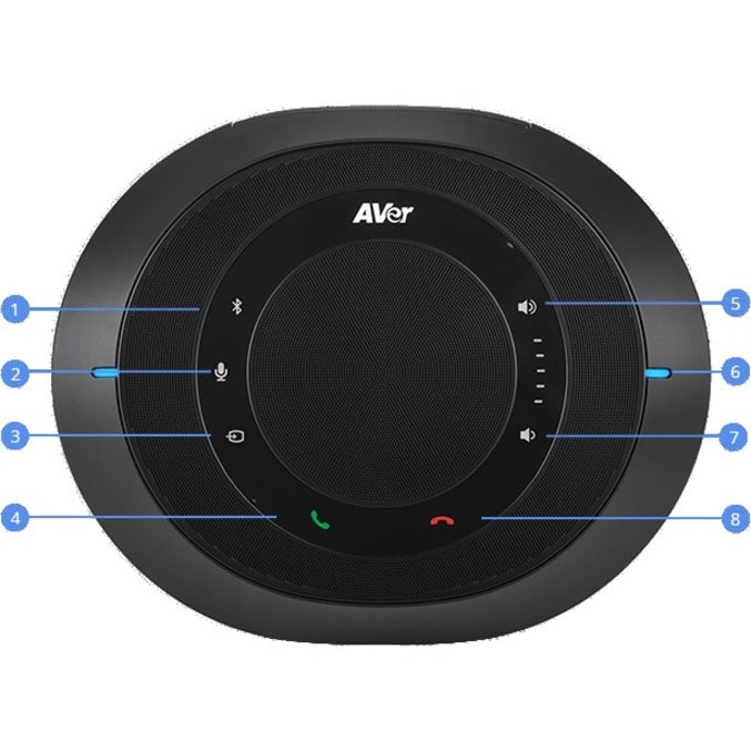 AVer FONE540 IP Conference Station - Corded/Cordless - Bluetooth COMFON540
