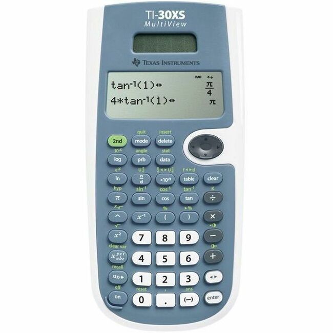 Texas Instruments TI-30XS MultiView Scientific Calculator 30XSMV/TBL/1G1/G