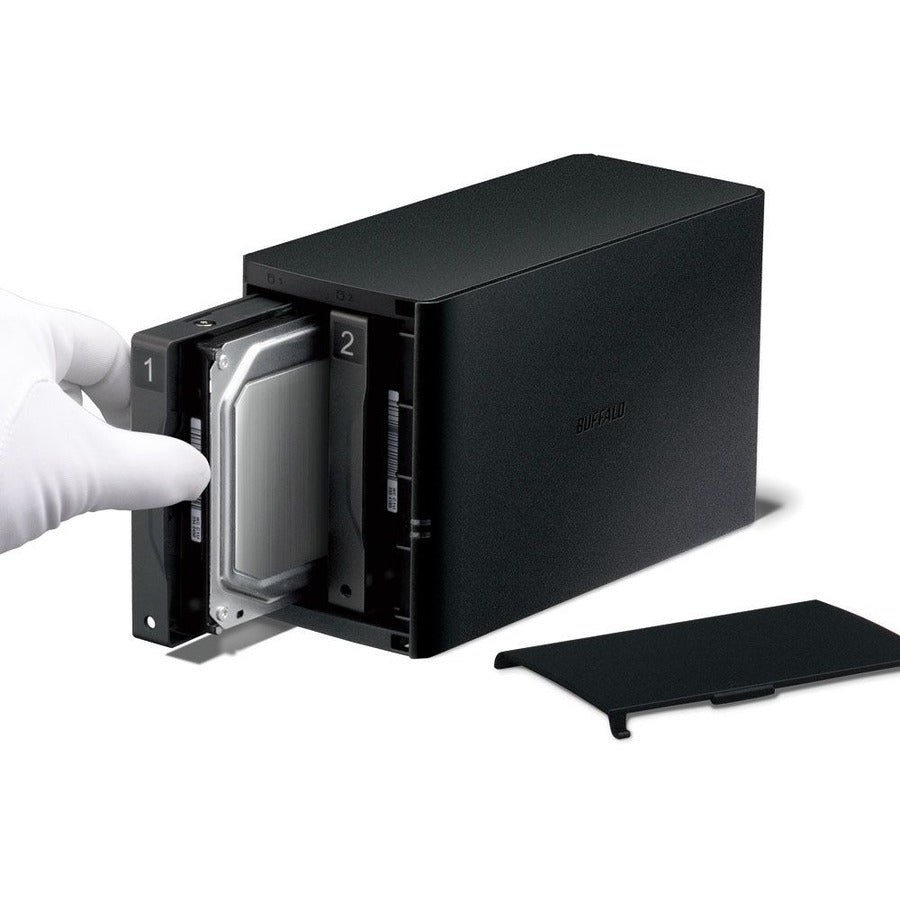 BUFFALO LinkStation SoHo 220 Home-Office NAS Storage 12TB Personal Cloud Hard Drives Included LS220D1202B
