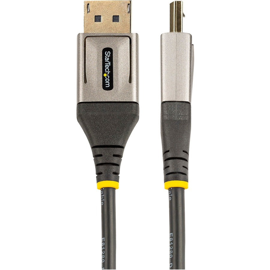 StarTech.com 16ft (5m) VESA Certified DisplayPort 1.4 Cable, 8K 60Hz HDR10, UHD 4K 120Hz Video, DP to DP Monitor Cord, DP 1.4 Cable, M/M DP14VMM5M