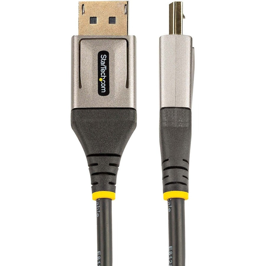 StarTech.com 16ft (5m) VESA Certified DisplayPort 1.4 Cable, 8K 60Hz HDR10, UHD 4K 120Hz Video, DP to DP Monitor Cord, DP 1.4 Cable, M/M DP14VMM5M