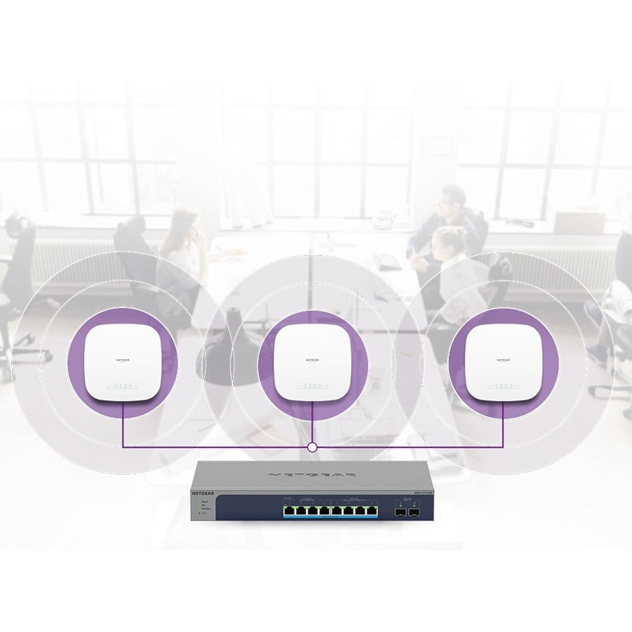 Netgear WAX615 Dual Band IEEE 802.11 a/b/g/n/ac/ax/i 3 Gbit/s Wireless Access Point WAX615-100NAS