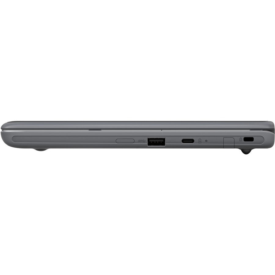 Asus Chromebook Flip CR1 CR1100FKA-YZ182T 11.6" Touchscreen Rugged Convertible 2 in 1 Chromebook - HD - Intel Celeron N5100 - 8 GB - 32 GB Flash Memory - Dark Gray CR1100FKA-YZ182T