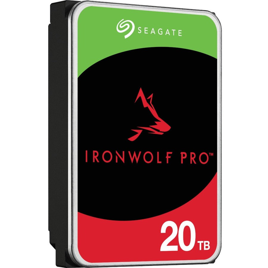 Seagate IronWolf Pro ST20000NT001 20 TB Hard Drive - 3.5" Internal - SATA (SATA/600) - Conventional Magnetic Recording (CMR) Method ST20000NT001