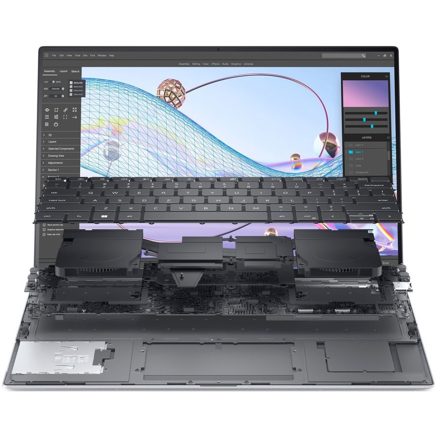 Dell Precision 5000 5470 14" Mobile Workstation - Full HD Plus - Intel Core i7 12th Gen i7-12800H - vPro Technology - 16 GB - 512 GB SSD - English (US) Keyboard - Aluminum Titan Gray 1P0WC
