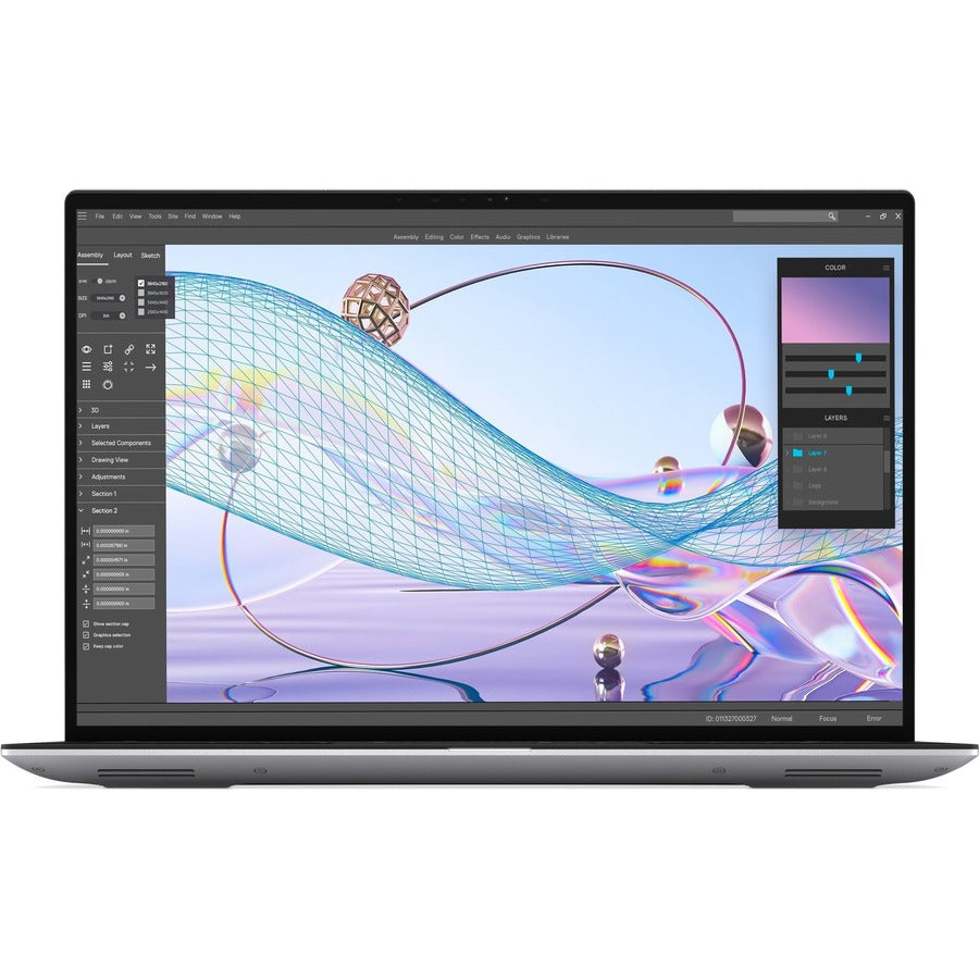 Dell Precision 5000 5470 14" Mobile Workstation - Full HD Plus - Intel Core i7 12th Gen i7-12800H - vPro Technology - 16 GB - 512 GB SSD - English (US) Keyboard - Aluminum Titan Gray 1P0WC