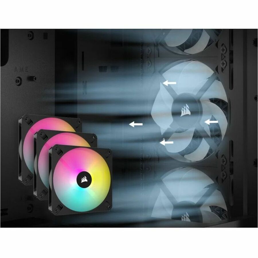 Corsair 3000D RGB AIRFLOW Mid-Tower PC Case - Black CC-9011255-WW